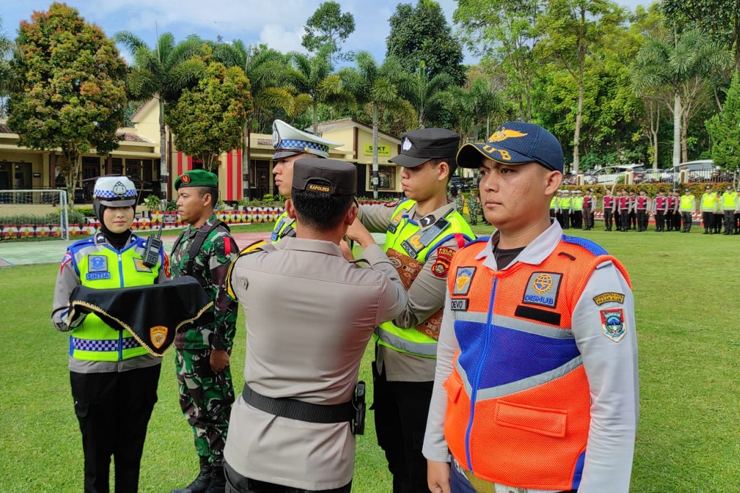 Polres Pagaralam  Gelar Apel Operasi Ketupat Musi 2024 Sambut Lebaran